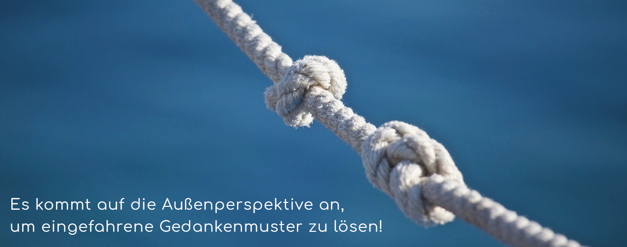 verknotetes Seil